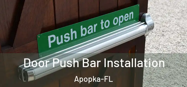 Door Push Bar Installation Apopka-FL