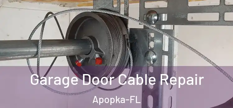 Garage Door Cable Repair Apopka-FL